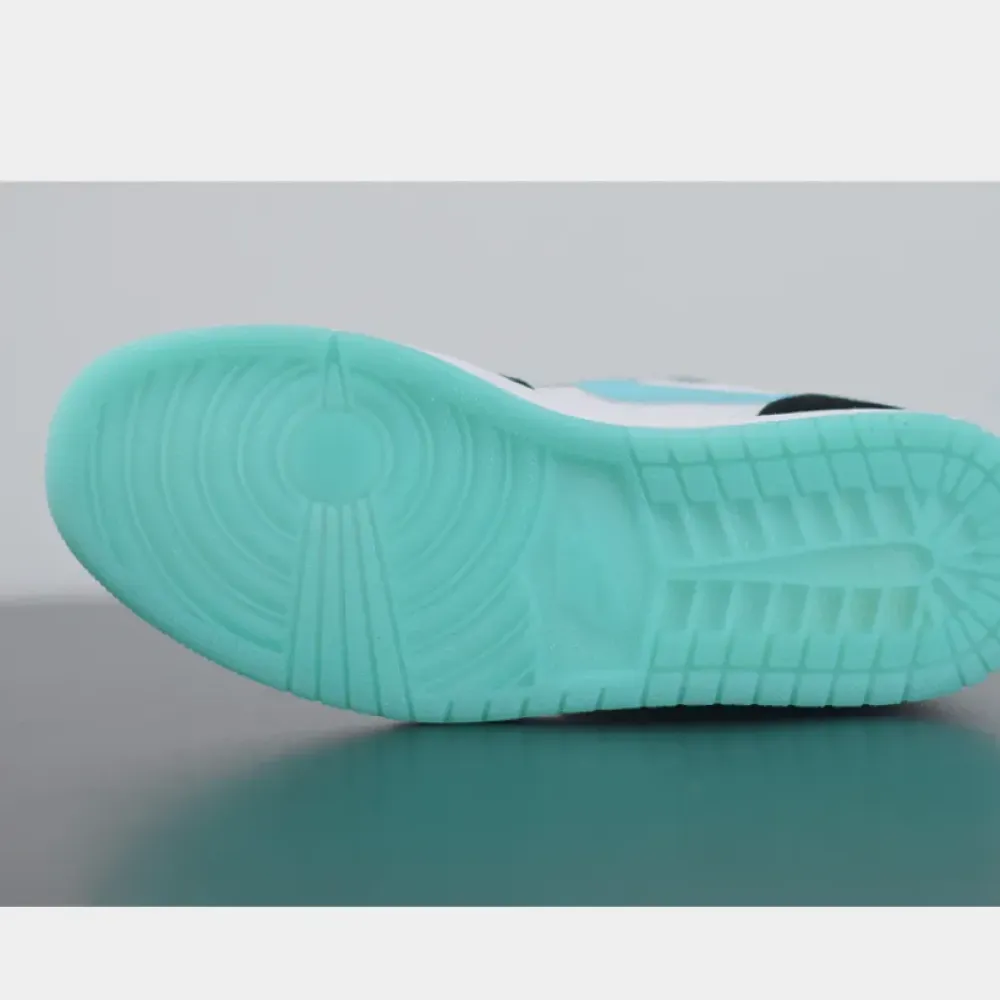 Air Jordan 1 Low White/Black-Island Green  CQ9828-131