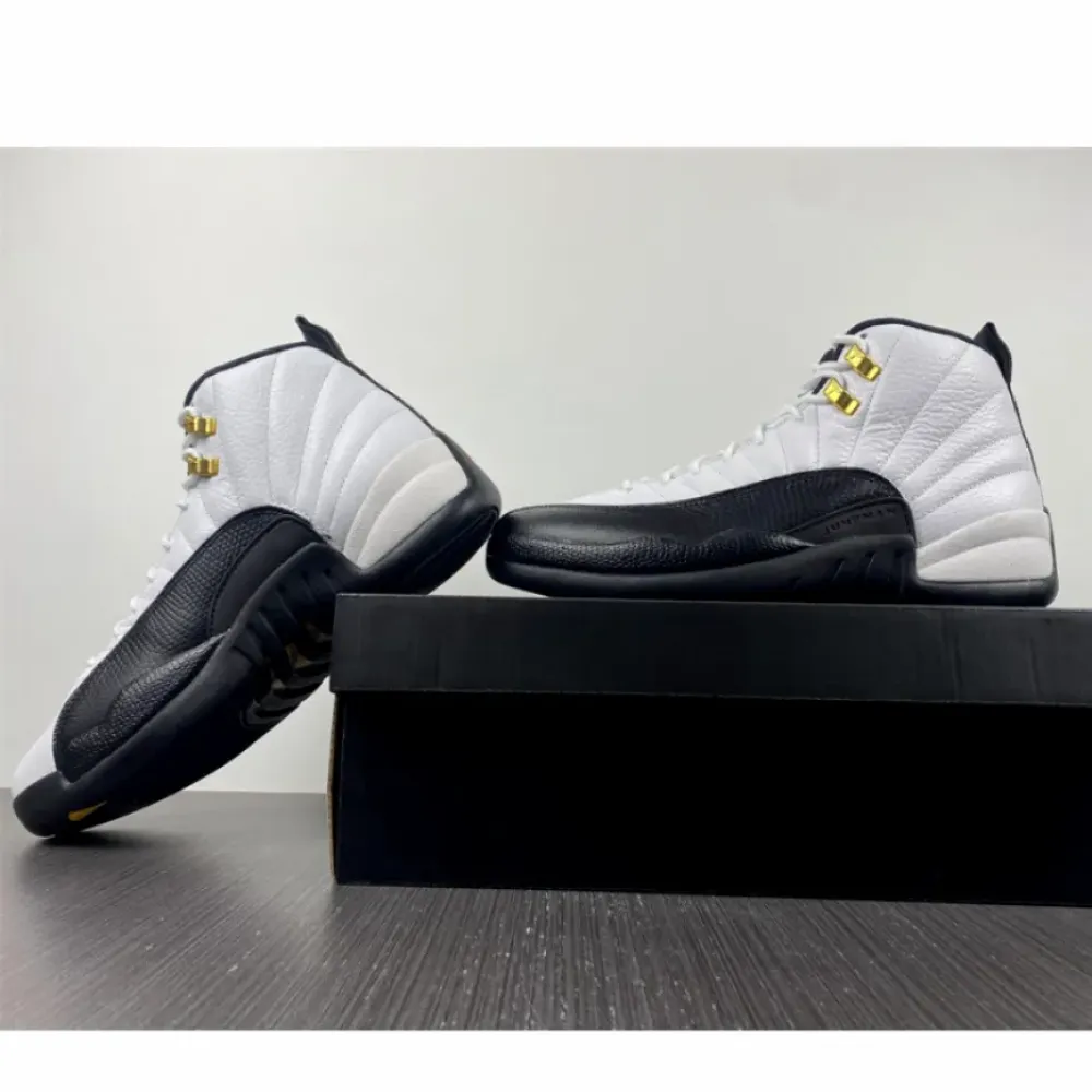 Air Jordan 12 ‘Taxi’ White/Black-Taxi-Varsity Red  130690-125