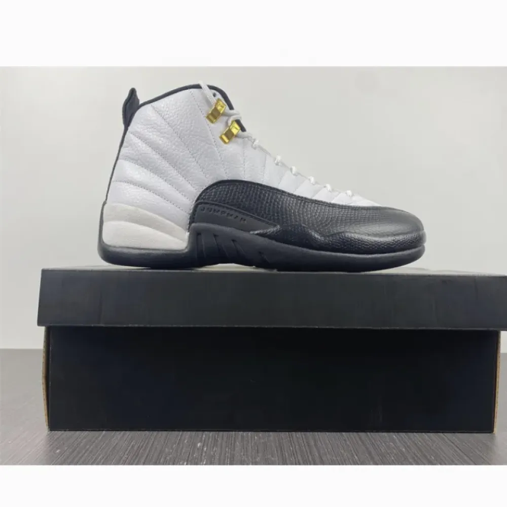Air Jordan 12 ‘Taxi’ White/Black-Taxi-Varsity Red  130690-125