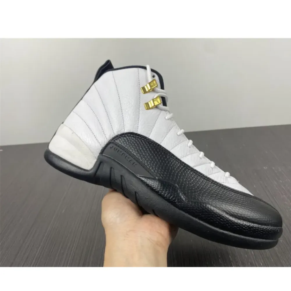 Air Jordan 12 ‘Taxi’ White/Black-Taxi-Varsity Red  130690-125