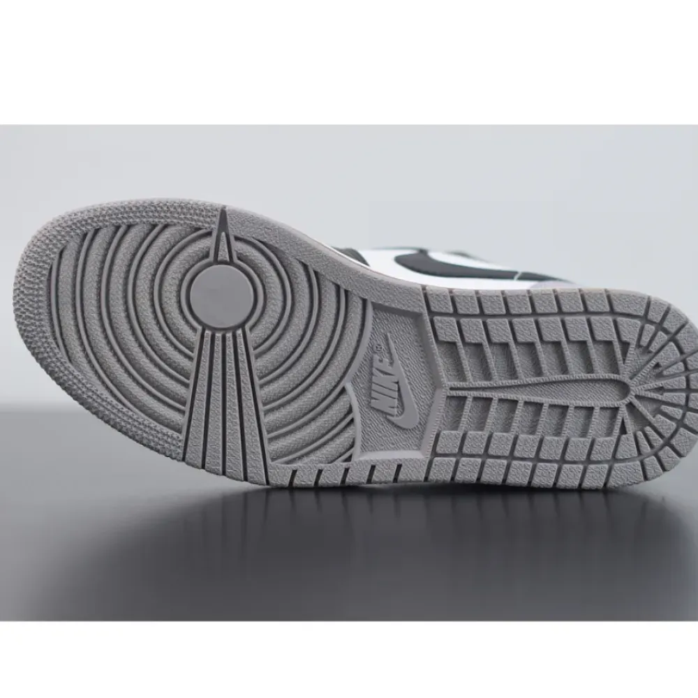 Air Jordan 1 Low White/Atmosphere-Black  553558-110