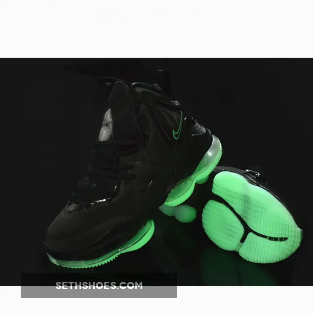 Nike LeBron 19 Black Aqua  DC9340-003