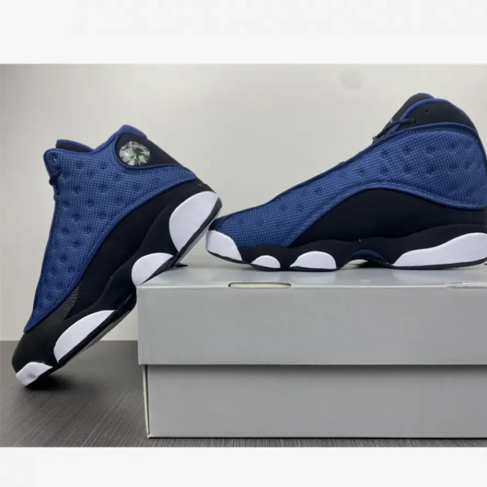 Air Jordan 13 “Brave Blue” Navy/Black-White-University Blue  DJ5982-400