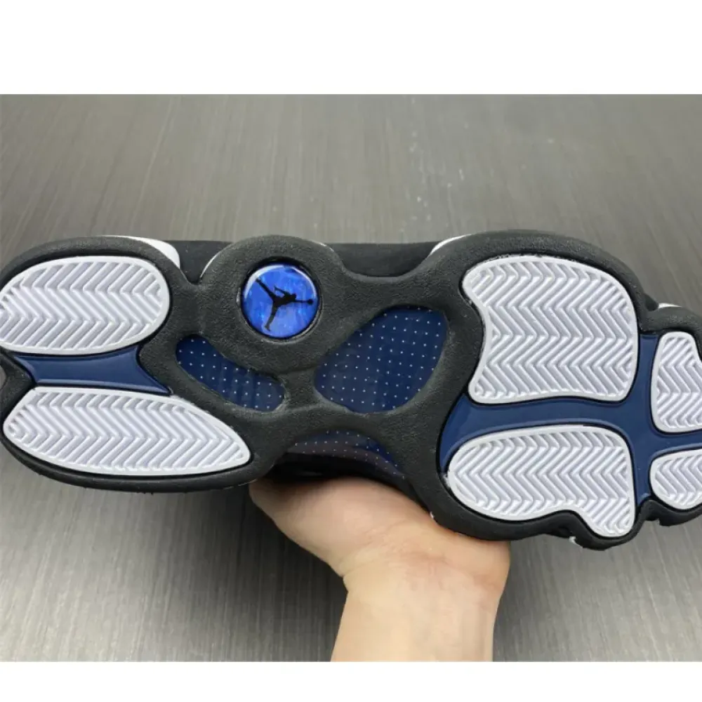 Air Jordan 13 “Brave Blue” Navy/Black-White-University Blue  DJ5982-400