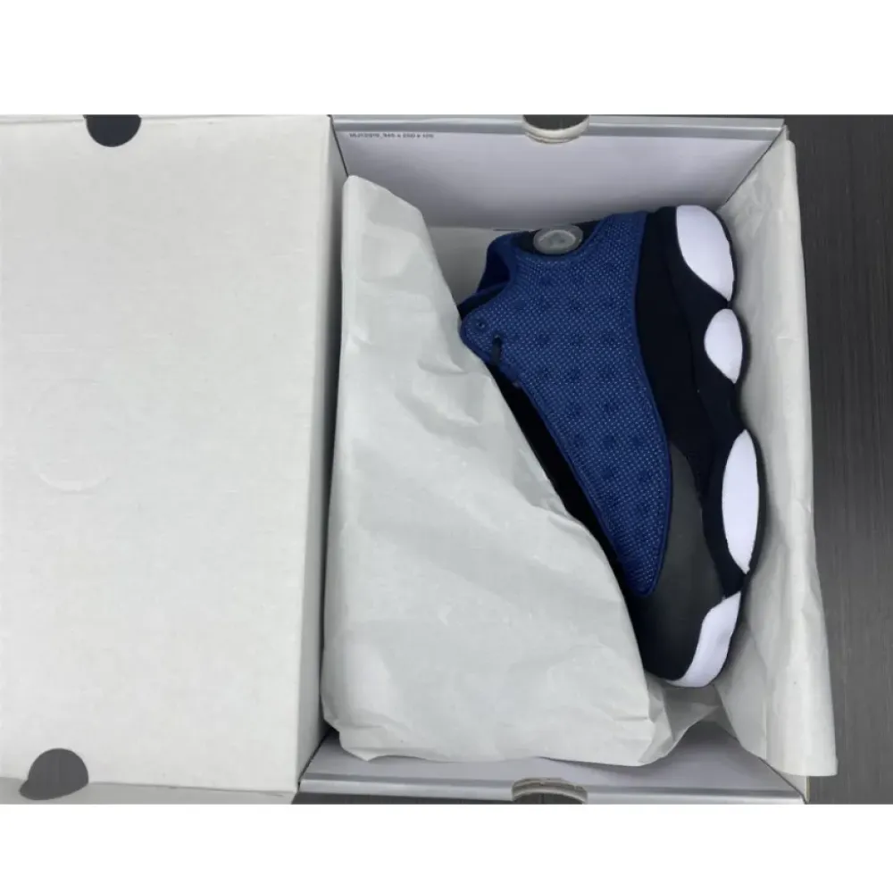 Air Jordan 13 “Brave Blue” Navy/Black-White-University Blue  DJ5982-400