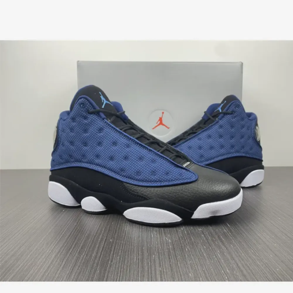 Air Jordan 13 “Brave Blue” Navy/Black-White-University Blue  DJ5982-400