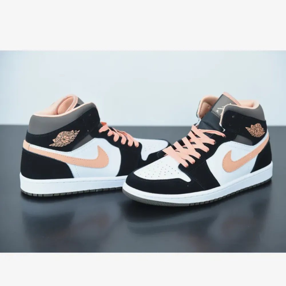 Air Jordan 1 Mid SE “Peach Mocha”  DH0210-100