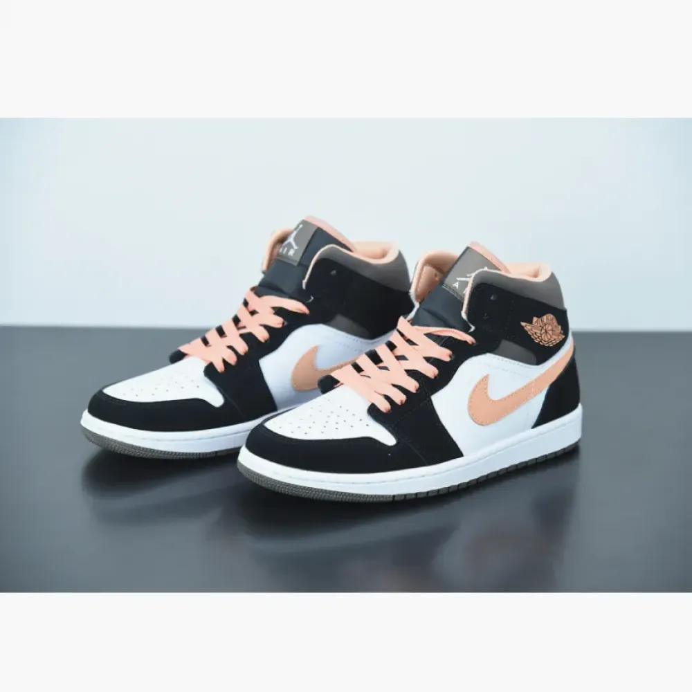 Air Jordan 1 Mid SE “Peach Mocha”  DH0210-100