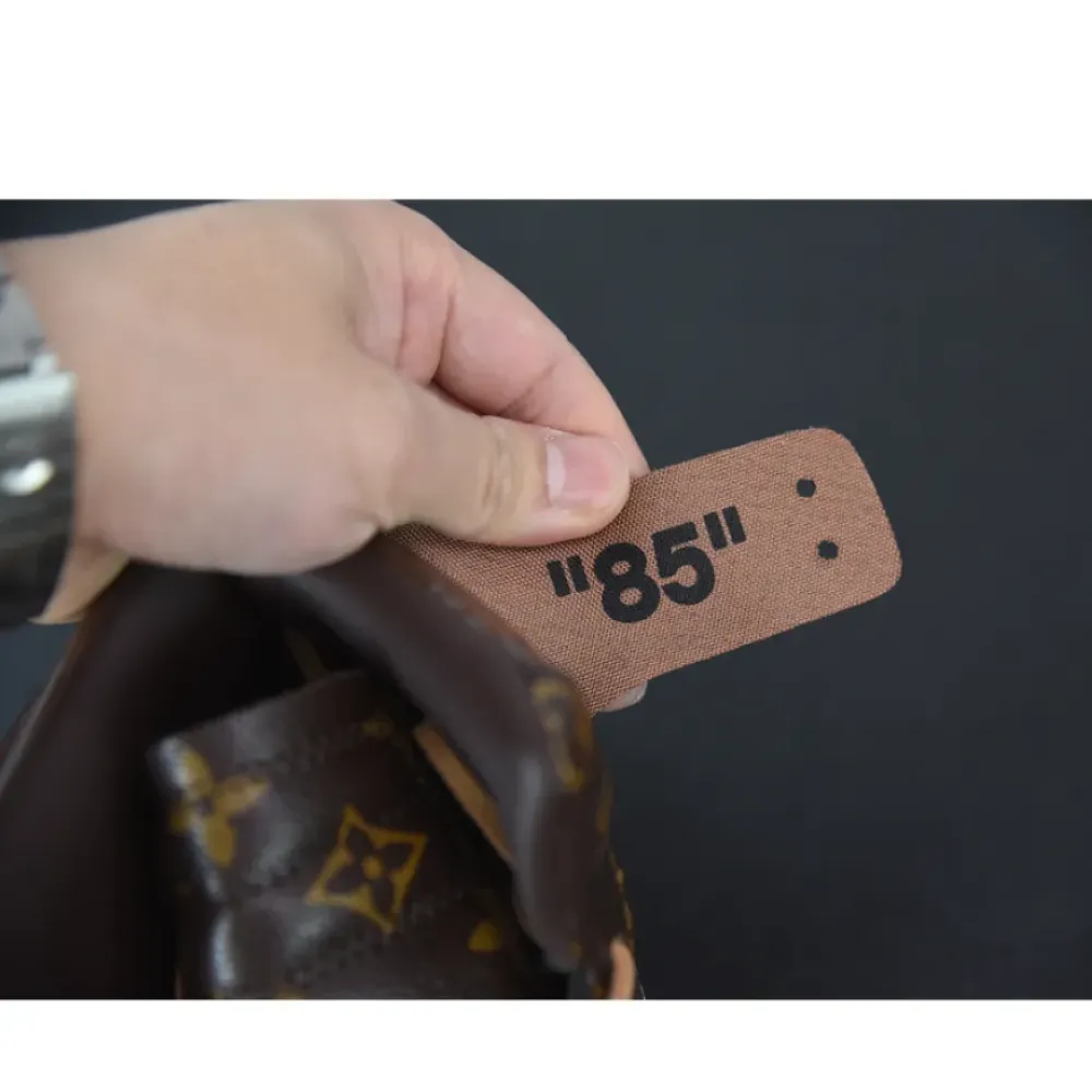 OFF–WHITE x Air Jordan 1 Custom Brown