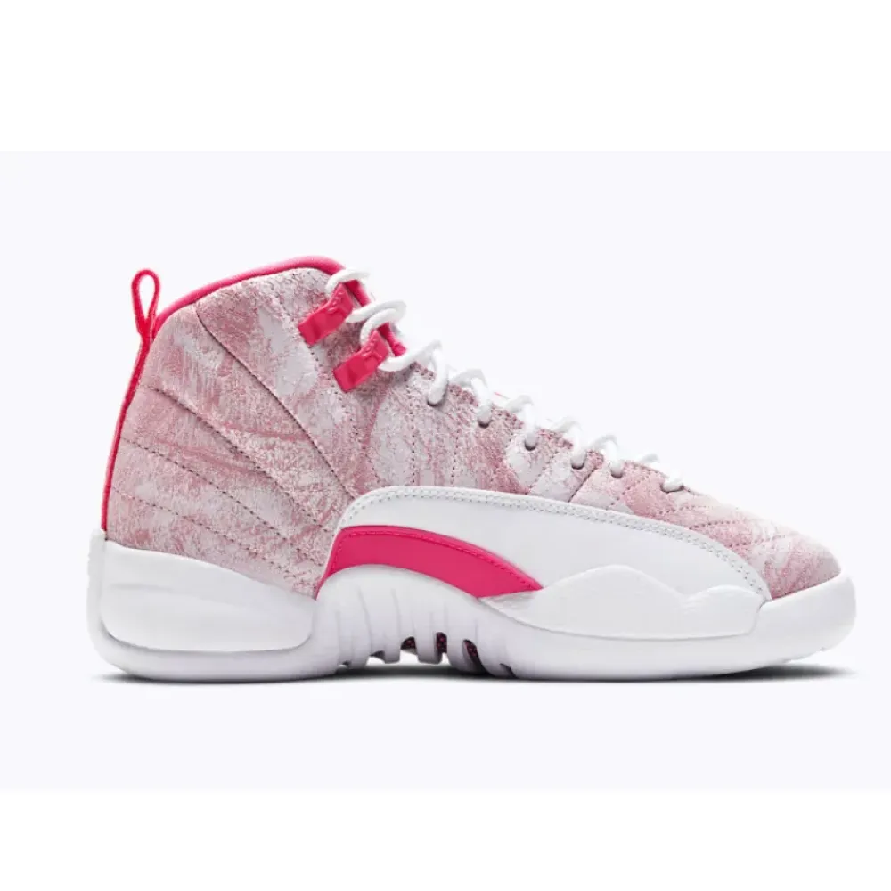 Air Jordan 12 GS ‘Ice Cream’ White/Arctic Punch-Hyper Pink  510815-101
