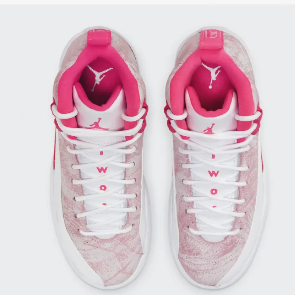 Air Jordan 12 GS ‘Ice Cream’ White/Arctic Punch-Hyper Pink  510815-101
