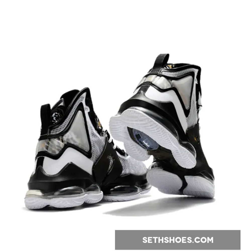 Nike LeBron 19 Leopard Grey/Black  DC9340-100