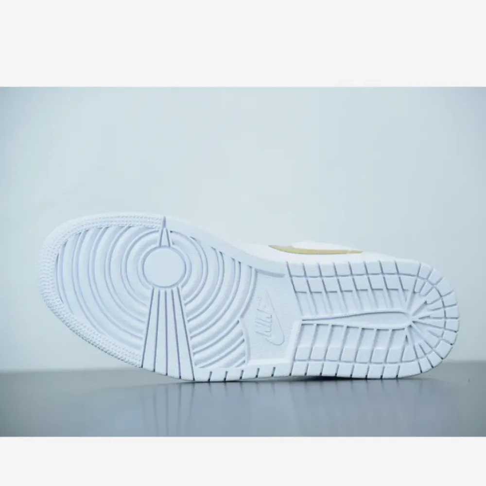 Air Jordan 1 Low White Metallic Gold  CZ4776-100
