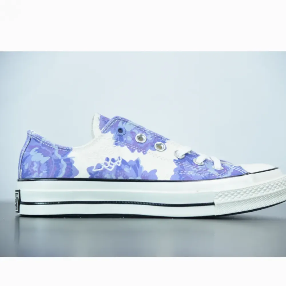 Converse Chuck 70 Low ‘Floral’ Beige/Purple  570581C