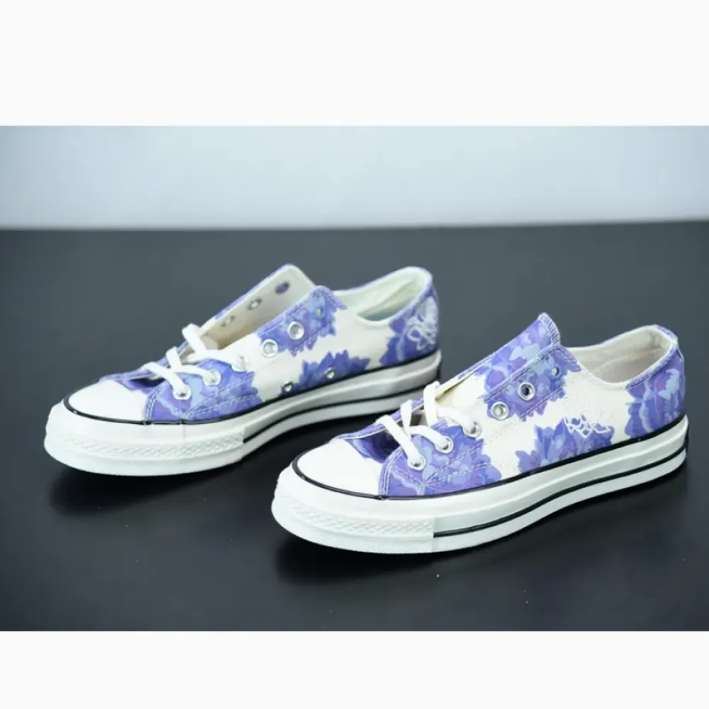 Converse Chuck 70 Low ‘Floral’ Beige/Purple  570581C