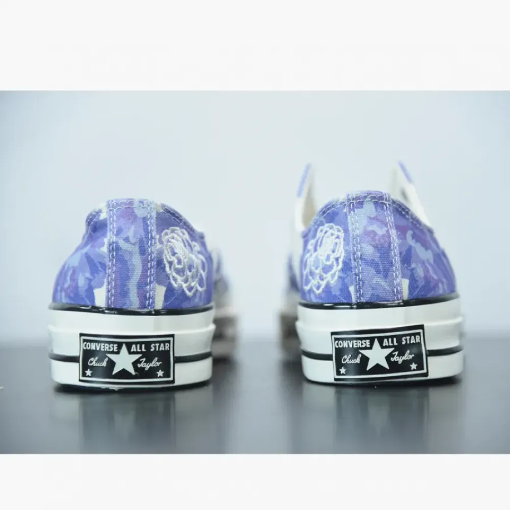 Converse Chuck 70 Low ‘Floral’ Beige/Purple  570581C