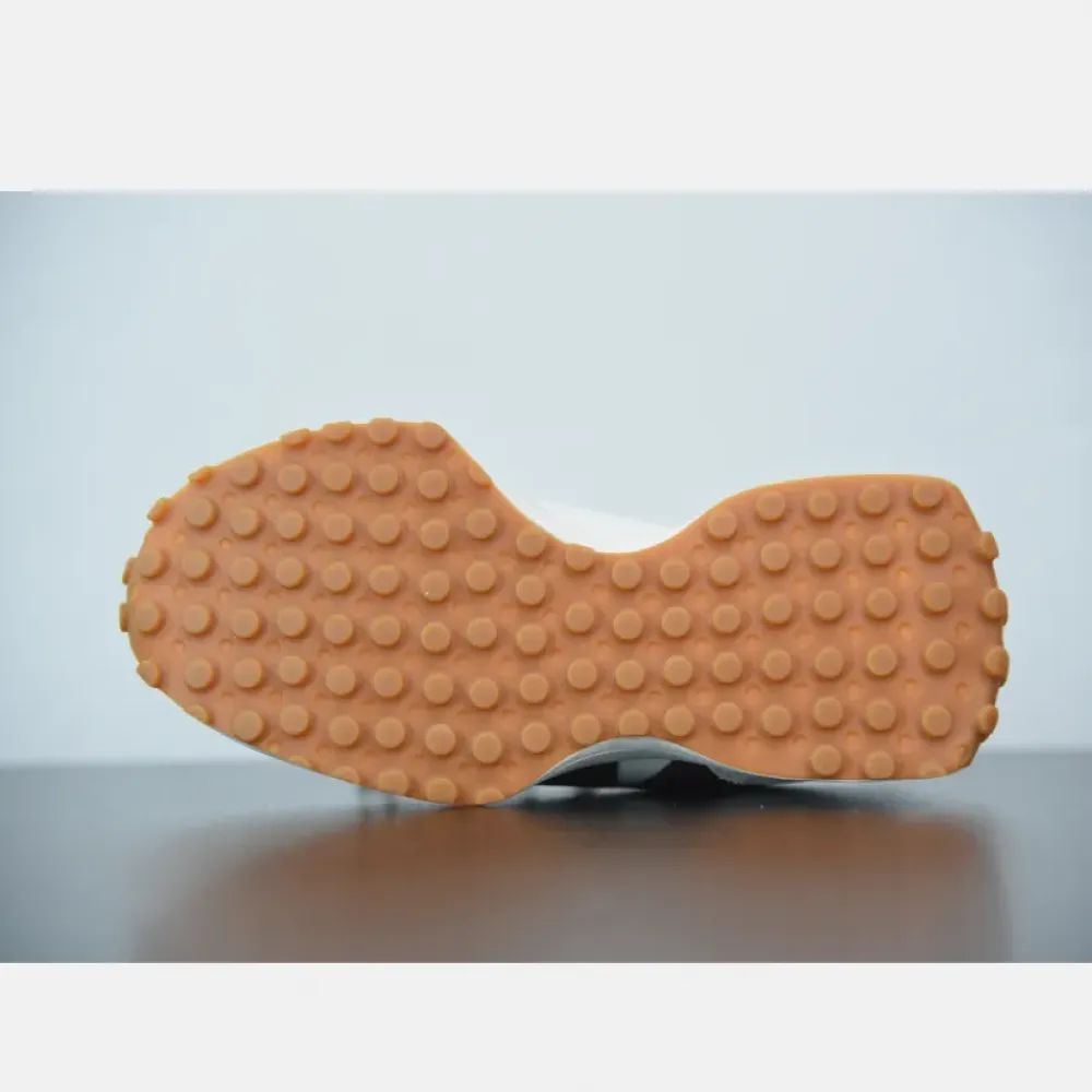 STAUD x New Balance 327 White Grey Brown WS327KA