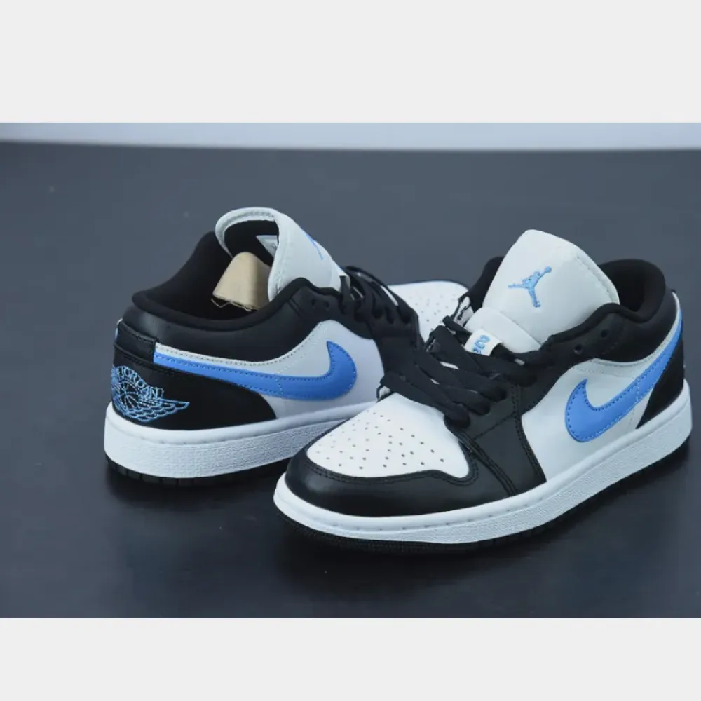 Air Jordan 1 Low Black/University Blue-White  DC0774-041