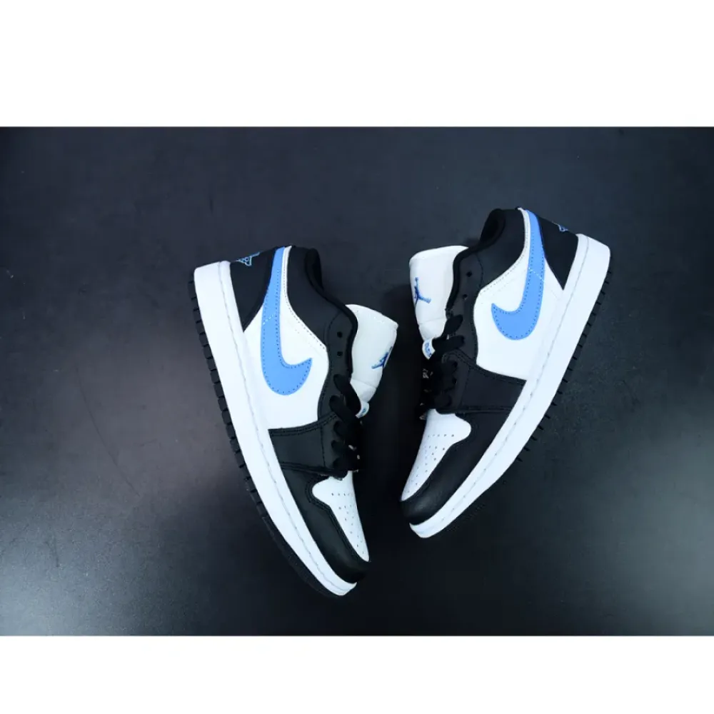 Air Jordan 1 Low Black/University Blue-White  DC0774-041