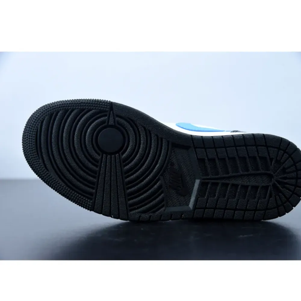 Air Jordan 1 Low Black/University Blue-White  DC0774-041