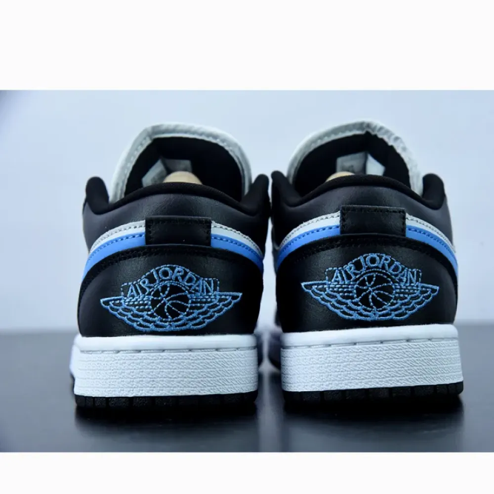 Air Jordan 1 Low Black/University Blue-White  DC0774-041