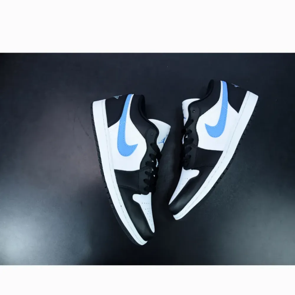 Air Jordan 1 Low Black/University Blue-White  DC0774-041