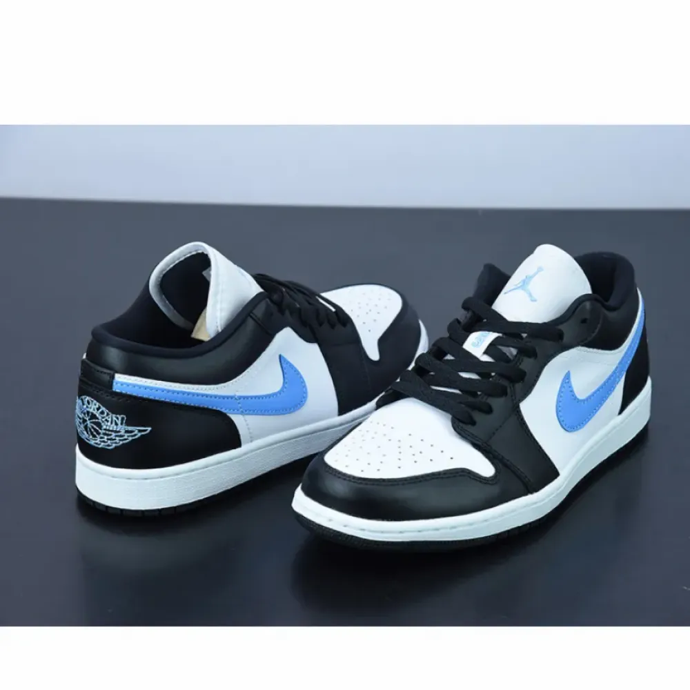 Air Jordan 1 Low Black/University Blue-White  DC0774-041