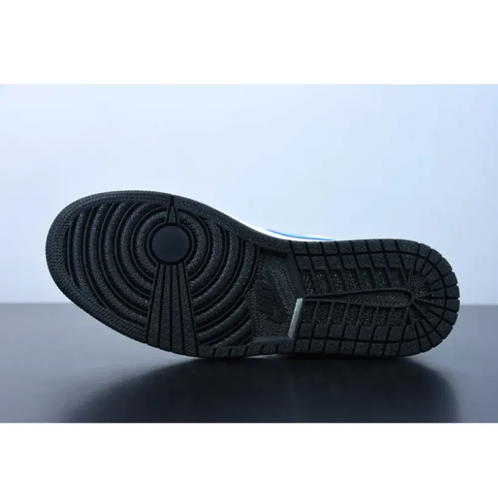 Air Jordan 1 Low Black/University Blue-White  DC0774-041