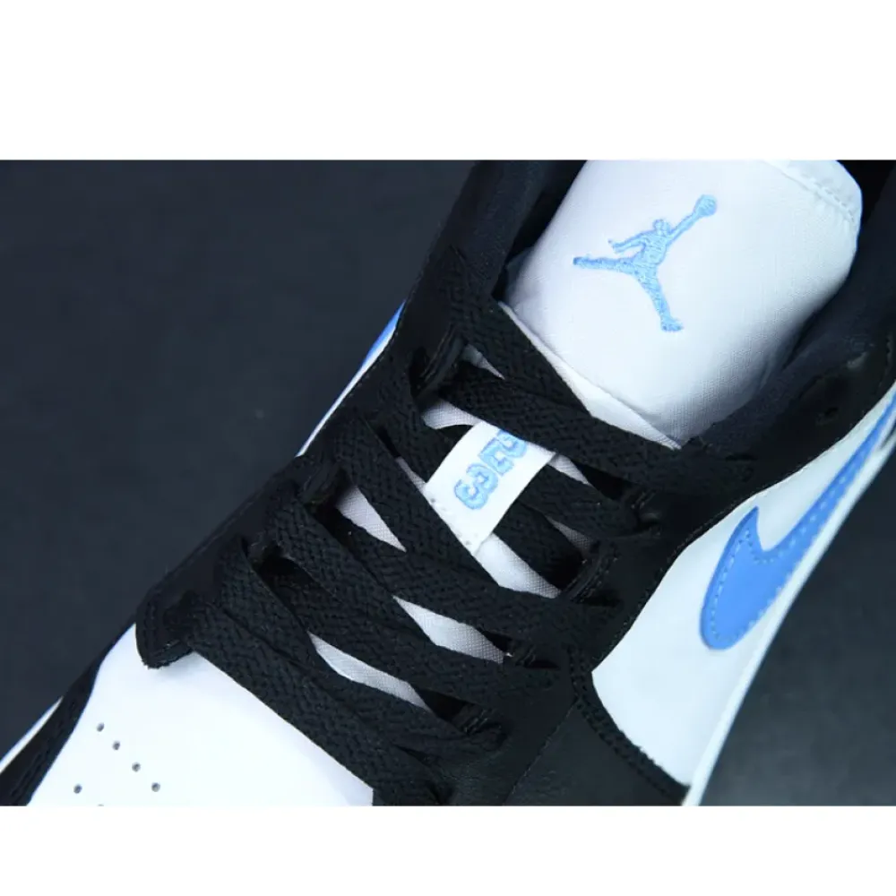 Air Jordan 1 Low Black/University Blue-White  DC0774-041