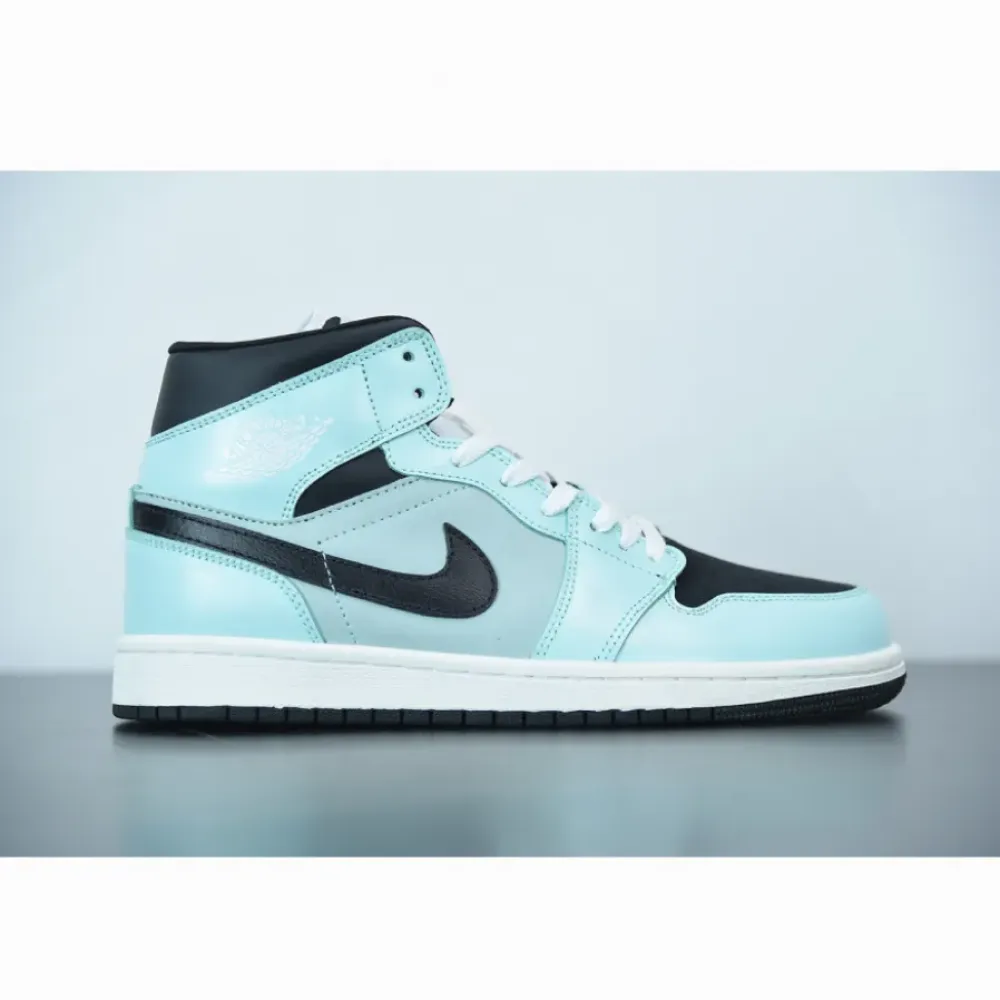 Air Jordan 1 Mid Mint Green Black