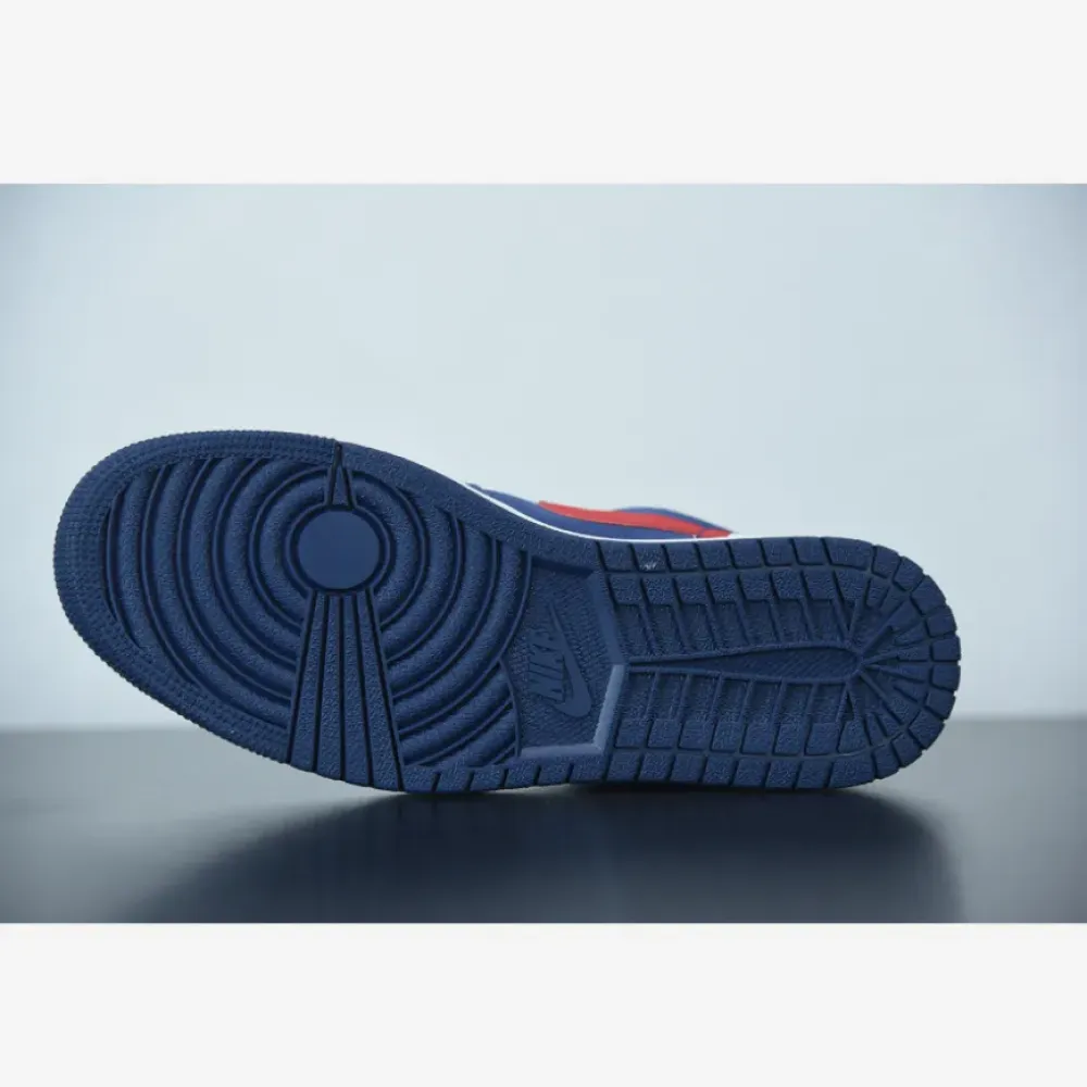 Air Jordan 1 Low ‘USA’ Navy Blue/White-Red  CZ8454-400
