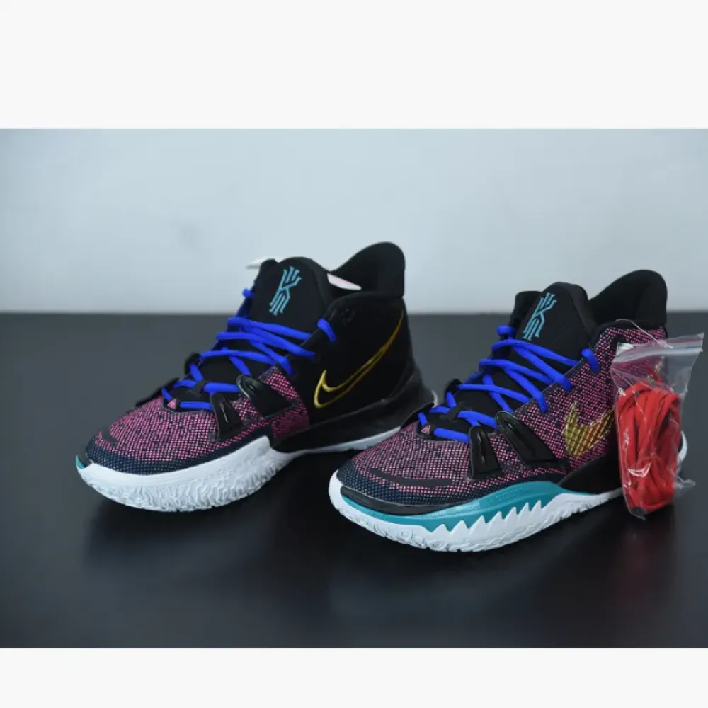 Nike Kyrie 7 ‘CNY’ Black/Spirit Teal/Hyper Pink/Metallic Gold
