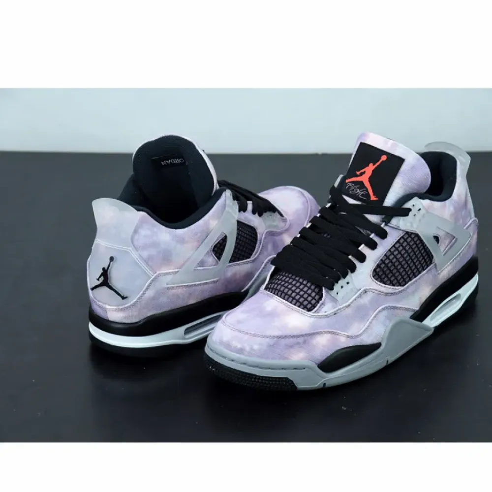 Air Jordan 4 “Zen Master” Amethyst Wave/Bright Crimson  DH7138-506