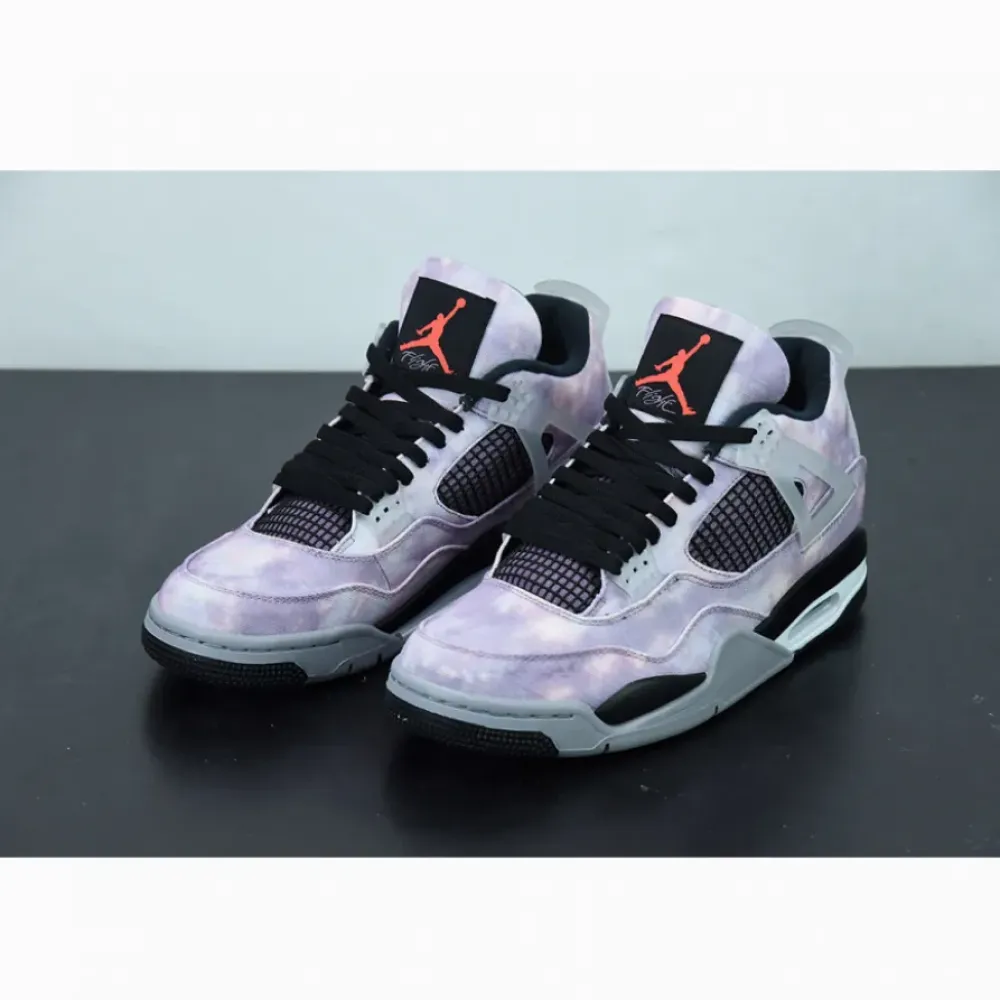 Air Jordan 4 “Zen Master” Amethyst Wave/Bright Crimson  DH7138-506