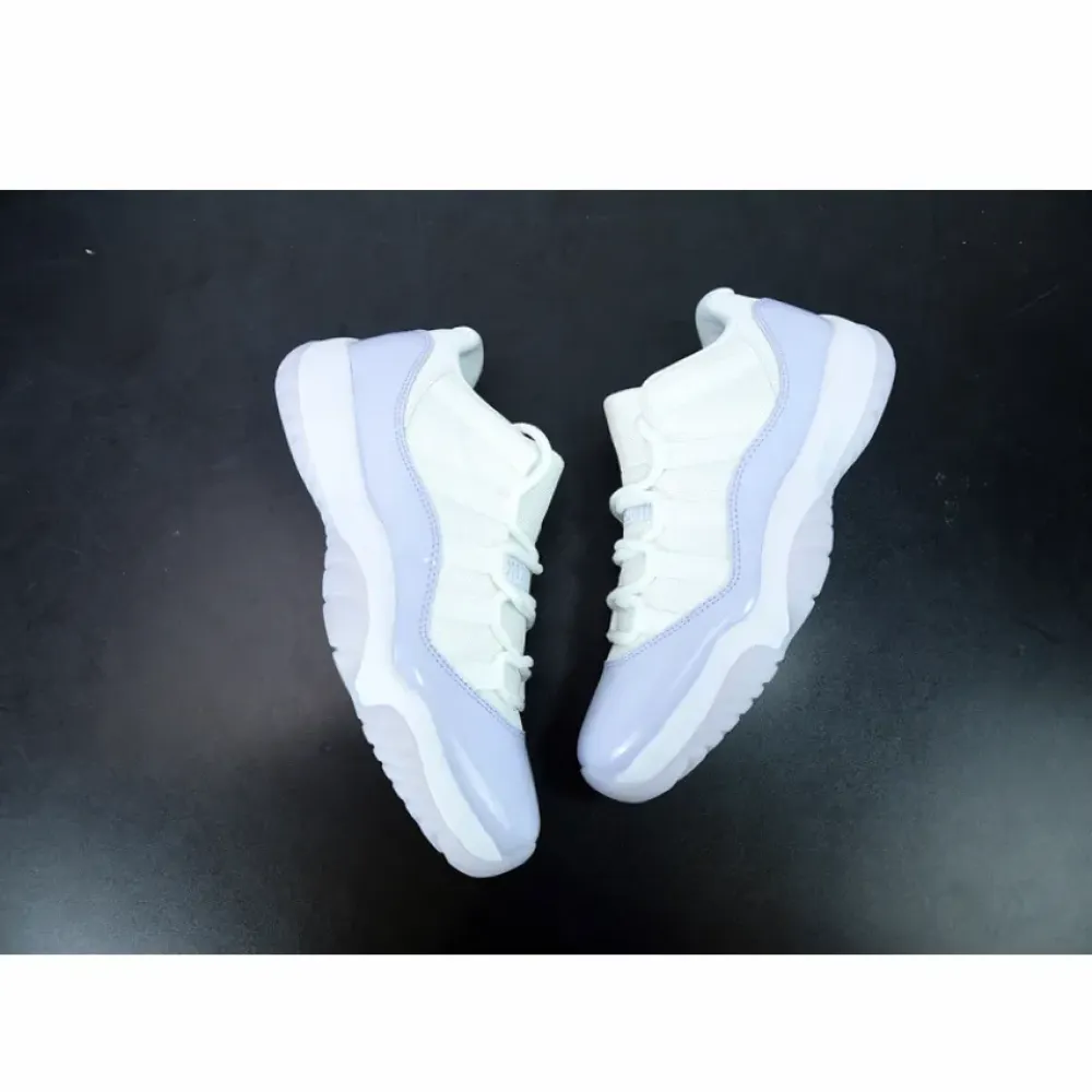 Air Jordan 11 Low White/Pure Violet  AH7860-101
