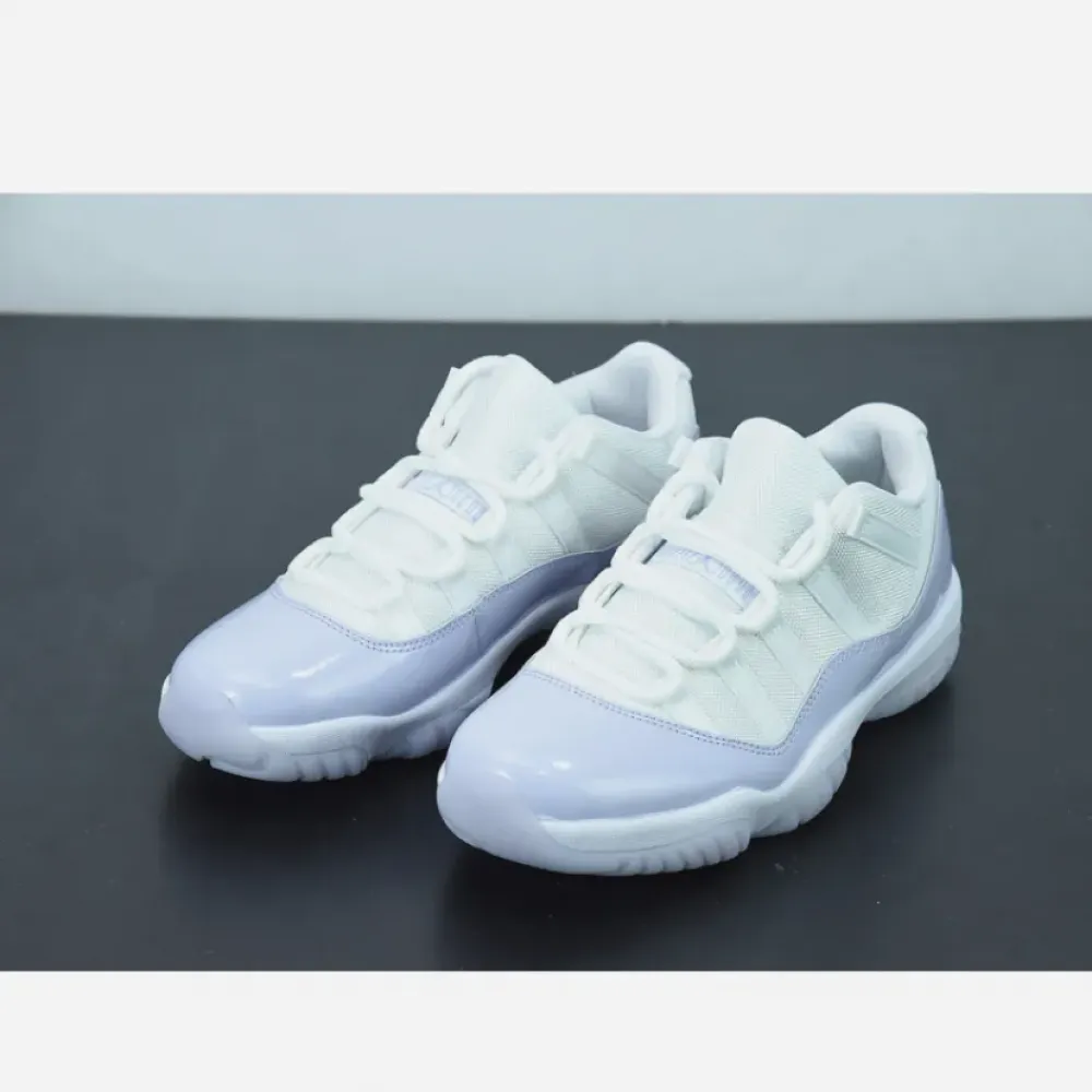 Air Jordan 11 Low White/Pure Violet  AH7860-101