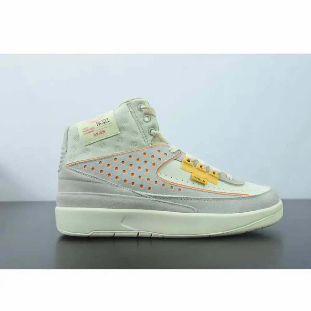 Union x Air Jordan 2 Rattan/Siren Red-Beach-Orange Peel DN3802-200