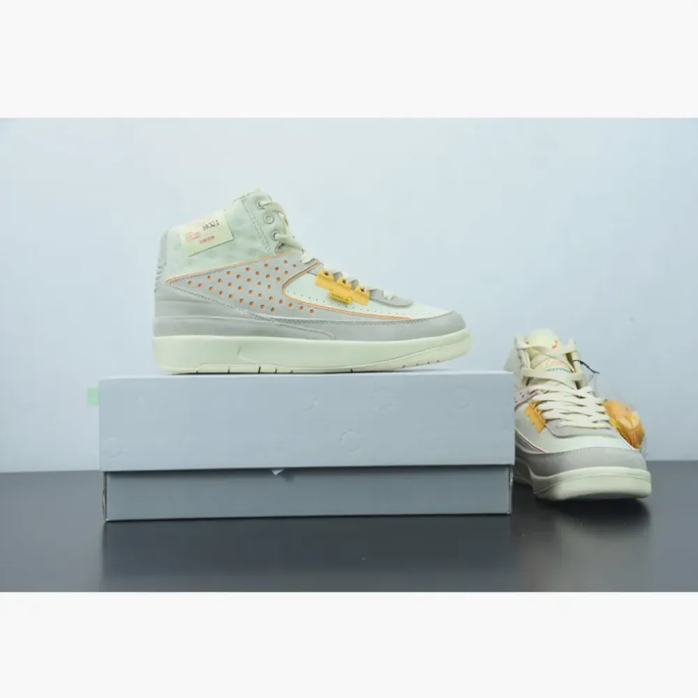 Union x Air Jordan 2 Rattan/Siren Red-Beach-Orange Peel DN3802-200