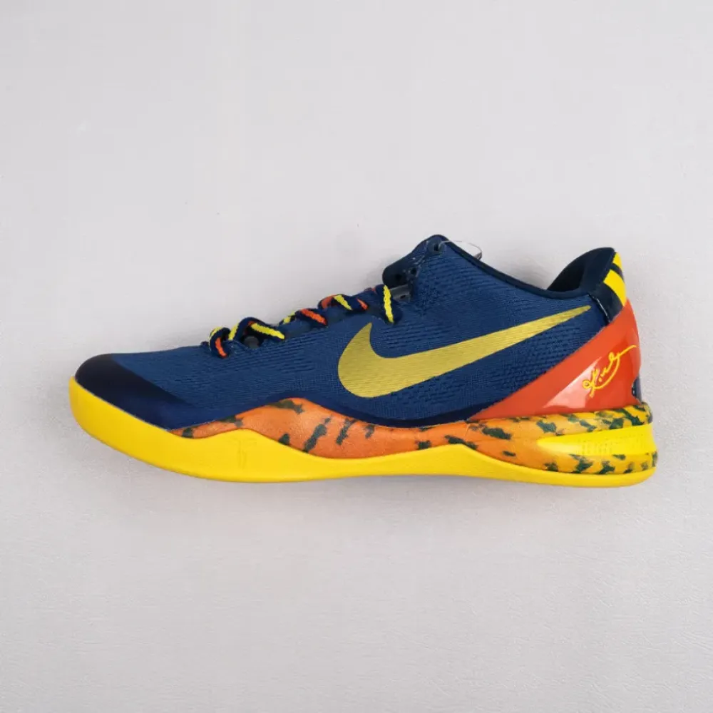 Nike Kobe 8 System ‘Barcelona’ Deep Royal/Team Orange  555035-402