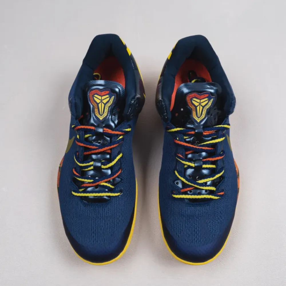 Nike Kobe 8 System ‘Barcelona’ Deep Royal/Team Orange  555035-402