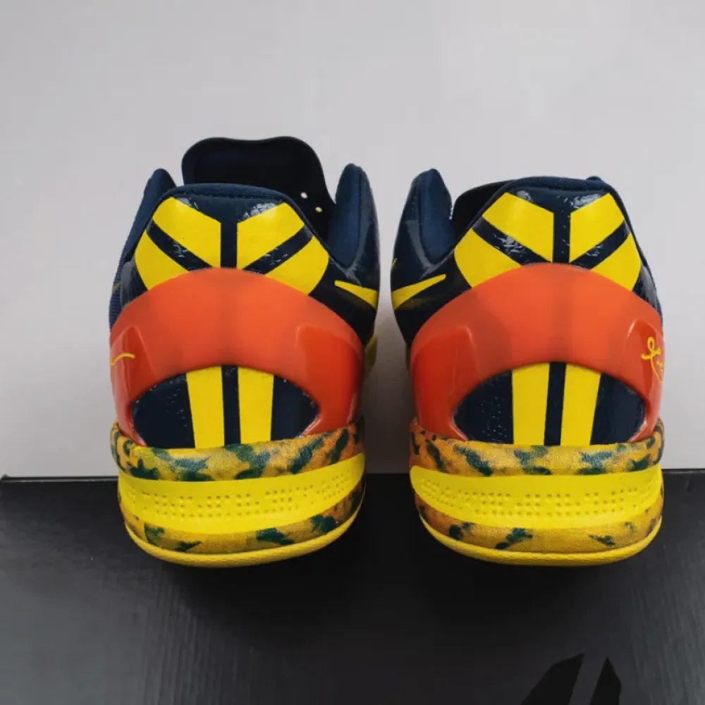 Nike Kobe 8 System ‘Barcelona’ Deep Royal/Team Orange  555035-402