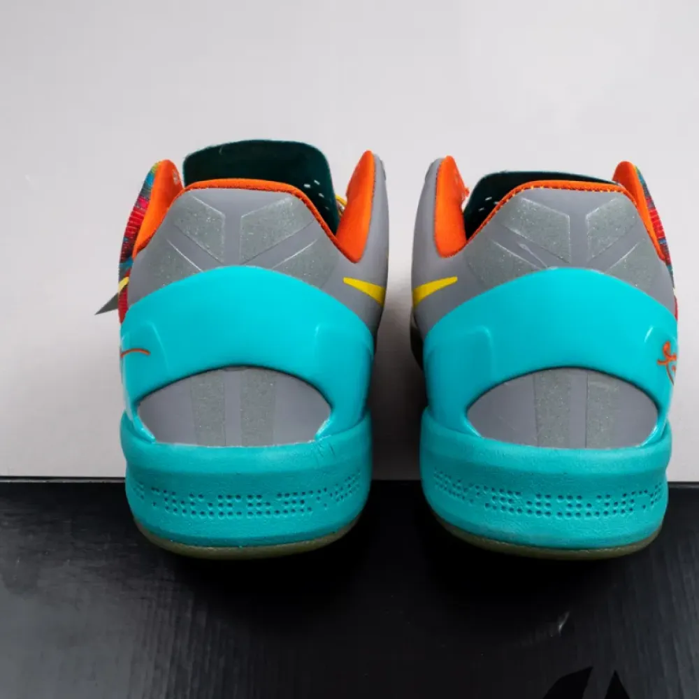 Nike Kobe 8 System ‘Venice Beach’ Grey/Metallic Silver-Tour Yellow  555286-002