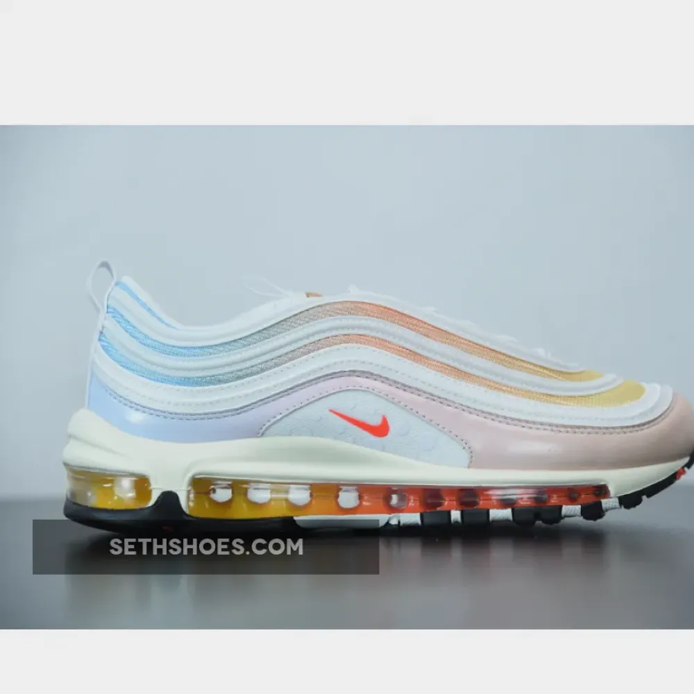 Nike Air Max 97 “The Future is in the Air” Sail/White-Infrared  DD8500-161