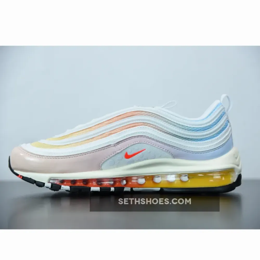 Nike Air Max 97 “The Future is in the Air” Sail/White-Infrared  DD8500-161