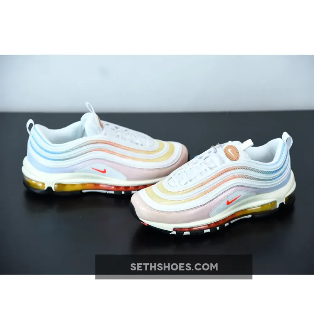 Nike Air Max 97 “The Future is in the Air” Sail/White-Infrared  DD8500-161