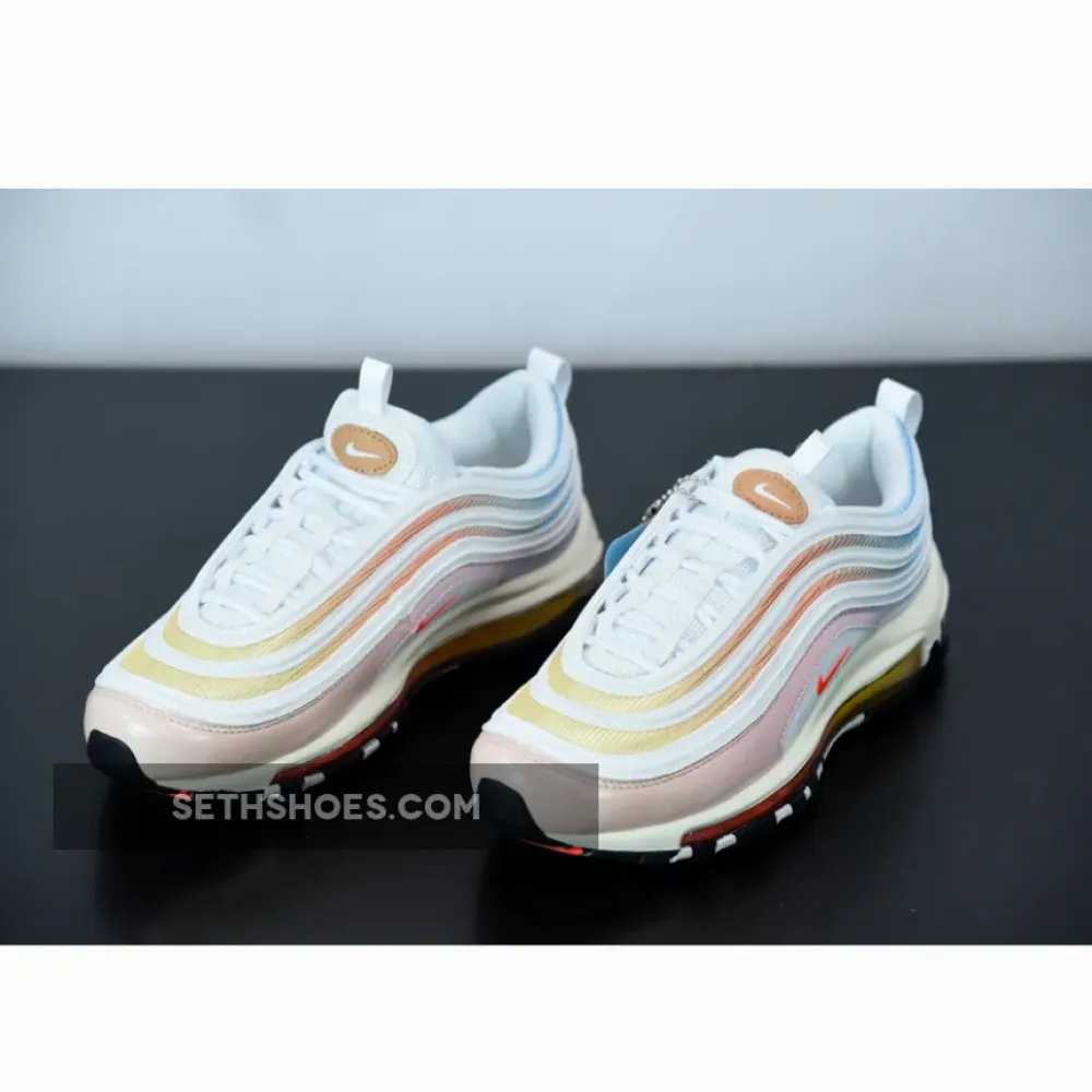 Nike Air Max 97 “The Future is in the Air” Sail/White-Infrared  DD8500-161