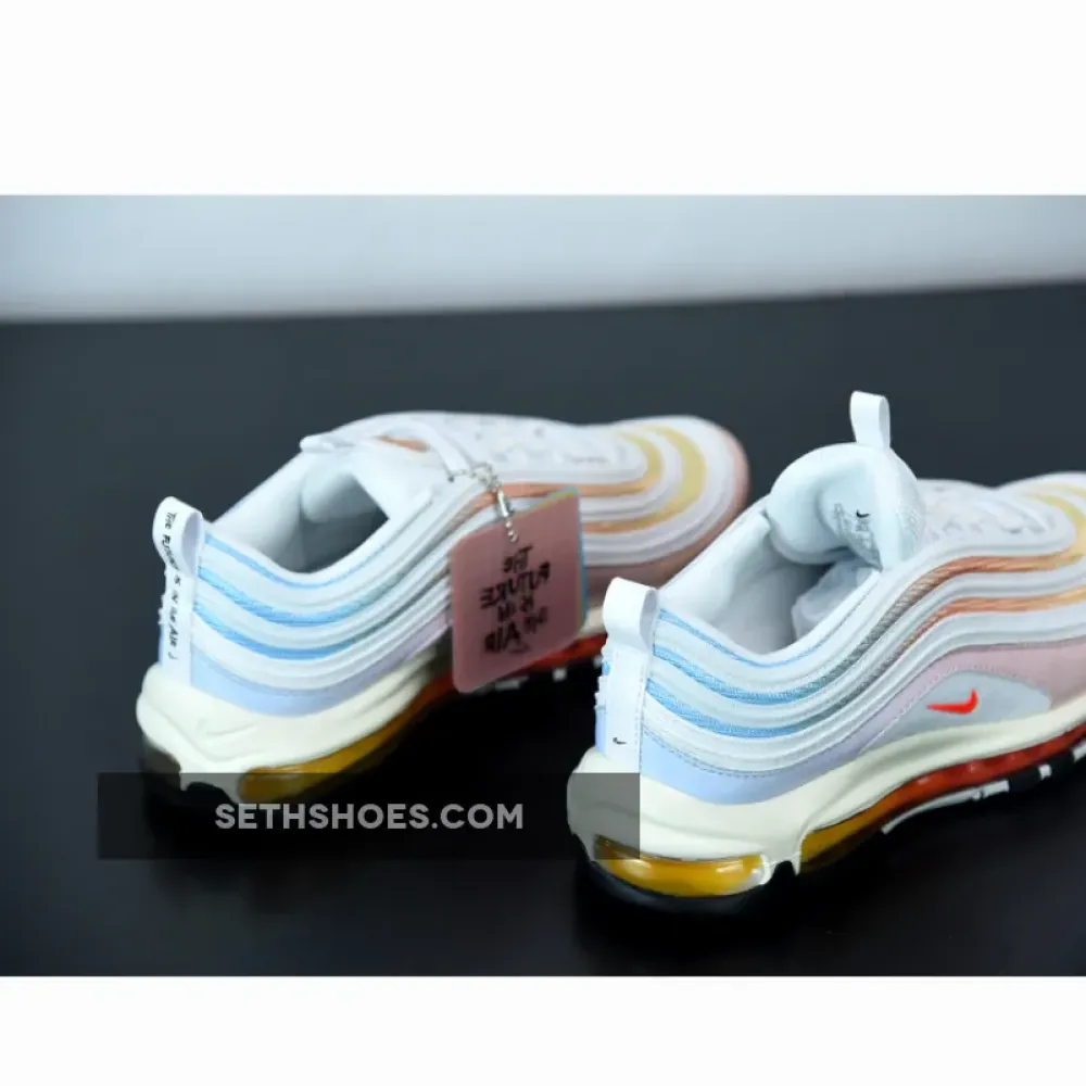Nike Air Max 97 “The Future is in the Air” Sail/White-Infrared  DD8500-161