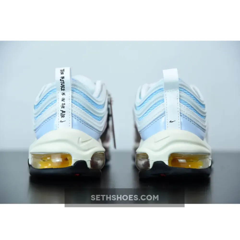 Nike Air Max 97 “The Future is in the Air” Sail/White-Infrared  DD8500-161