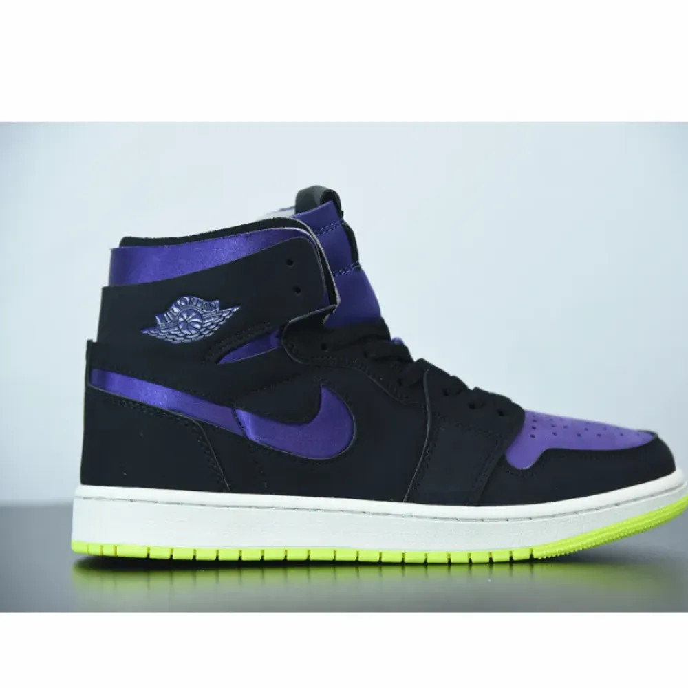 Air Jordan 1 High Black/Court Purple-Lemon Venom  CT0979-001