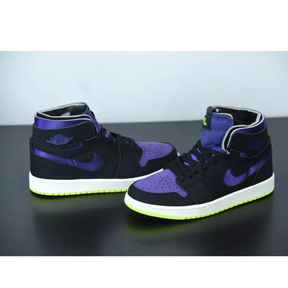 Air Jordan 1 High Black/Court Purple-Lemon Venom  CT0979-001